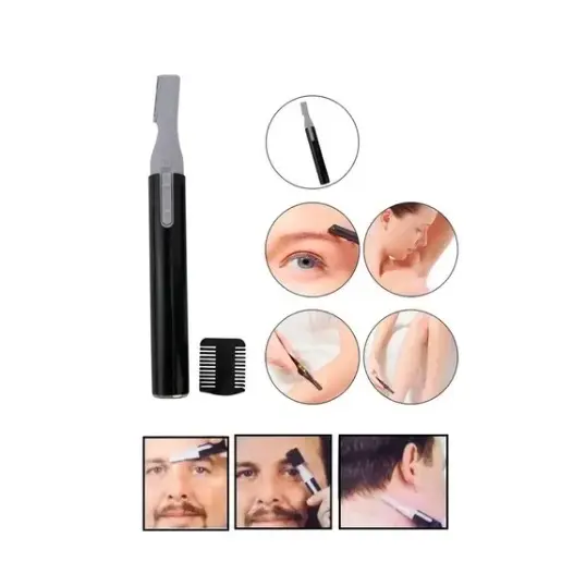 Mini Depilador Eletrico Pelos Rosto Bigode Buço Sobrancelhas