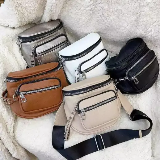Bolsa Feminina Estilo Pochete Transversal Grande Espaçosa RC-6035