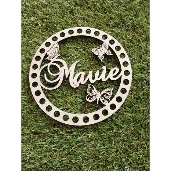 Base personalizada para crochê