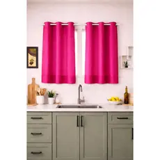 Cortina para Cozinha e Janela com Ilhós Resistentes