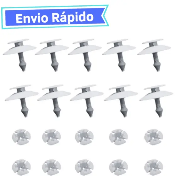 20 Grampo Do Para-choque Ford Ka Fiesta 1996/2007 / Courier