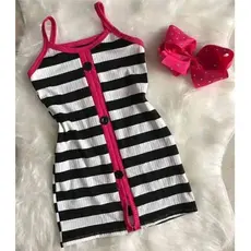 Vestido infantil feminino Blogueirinha  Tamanho 04 ao 08