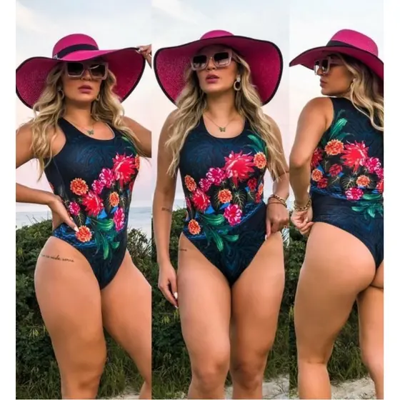 Body Maiô Feminino Tecido Premium Luxo (Tam M)