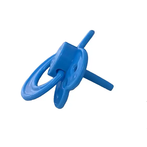 Chupeta Boneca Boneco Reborn Azul Plastico Brinquedo Criança Infantil 1 un.
