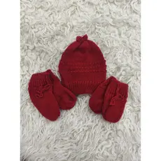 Kit lãzinha, touca luva e sapatinho - MENINA E MENINO BEBÊ.