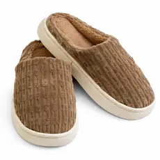Pantufa Chinelo de Inverno Com Solado em Borracha Antiderrapante QF-126
