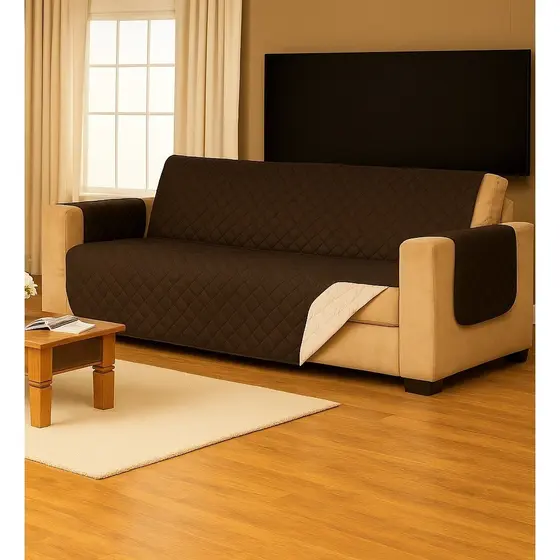 Protetor Para Sofá 3 Lugares dupla face