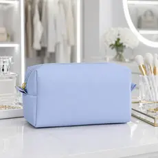 Necessaire Pequena Feminina Compacta Multiuso Bolsa Organizador de Bolsa Viagem Maquiagem