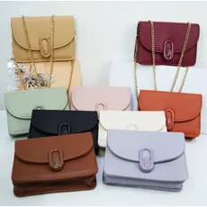 Mini Bolsa de Ombro Com Alça Carteira Feminina Pequeno PU couro C986 WM