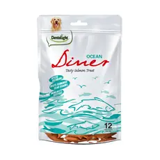 Petisco Hipoalergênico para Cães Dentalight Ocean Diner Salmão