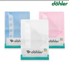 Toalha de Banho para Bebê com Capuz DÖHLER - Baby Classic - para Bordar 90 x 70 cm.