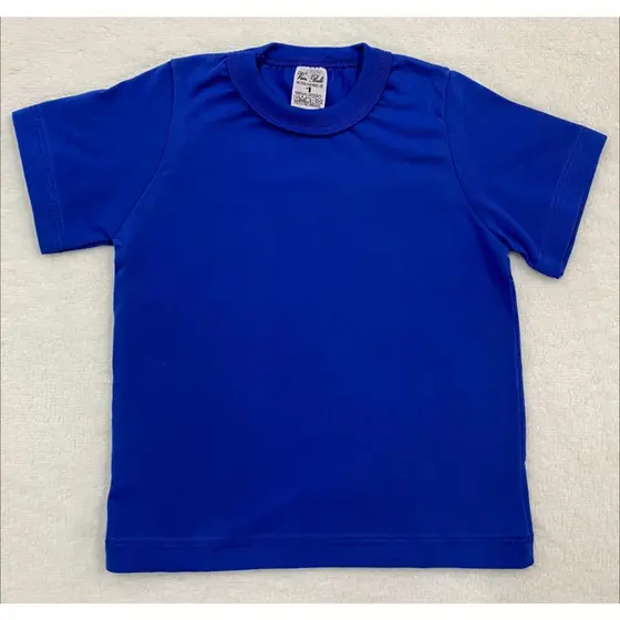 Camisetinha LISA p/ bebê e infantil - ideal p/ personalizar - 100% algodão - malha penteada fio 30.1