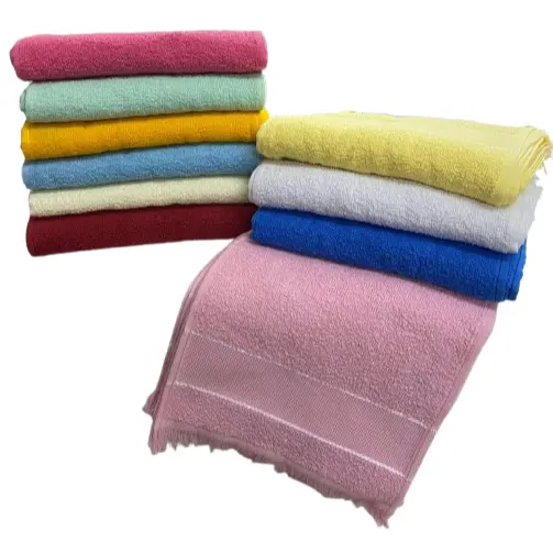 TOALHA SOCIAL COM FRANJA - DÚZIA - MARCOTEX - para bordar e personalizar - 36 x 23 cm