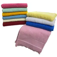 TOALHA SOCIAL COM FRANJA - DÚZIA - MARCOTEX - para bordar e personalizar - 36 x 23 cm