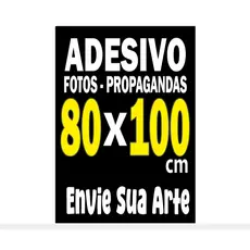 Adesivo Fotográfico I Sua Arte ou foto I 80cmx100cm