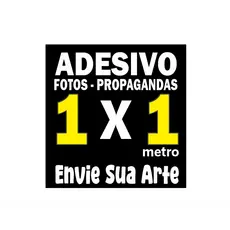 Adesivo Fotográfico I Envie sua Arte ou Foto I 1x1 metro