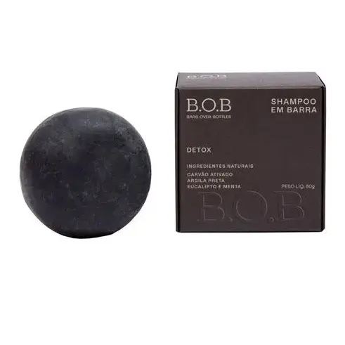 Shampo Sólido DETOX 80g - Linha BOB
