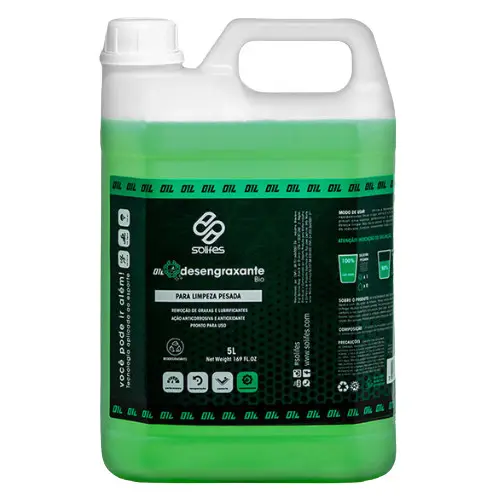 Desengraxante Bio SOLIFES 5L para limpeza pesada