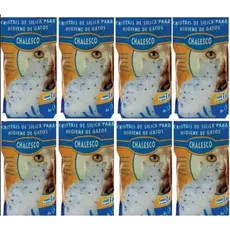 Areia Silica Grossa Sanitária Cristais Higienica para Gatos - Chalesco CAIXA 8 UNIDADES