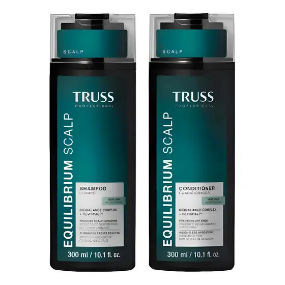 Truss Kit Equilibrium Scalp Shampoo + Condicionador 300ml