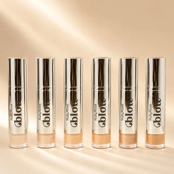 Corretivo Líquido Ruby Rose Blow So Real Alta Cobertura Longa Duração Efeito Natural | Maquiagem