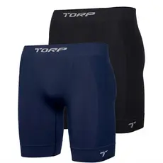 Kit 2 Bermudas Térmicas Torp Soul Eco Sem Costura Microfibra Anti Assadura Masculina Academia Ciclismo Corrida