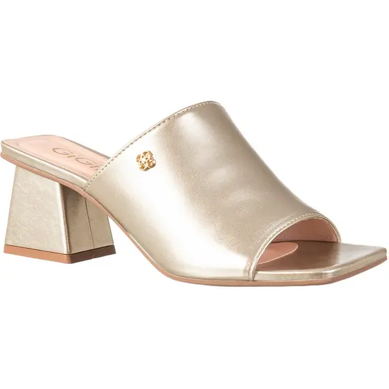 Sandália Salto Alto Bloco Grosso Tamanco Ankle Boots Confortável Blogueira GiGiL