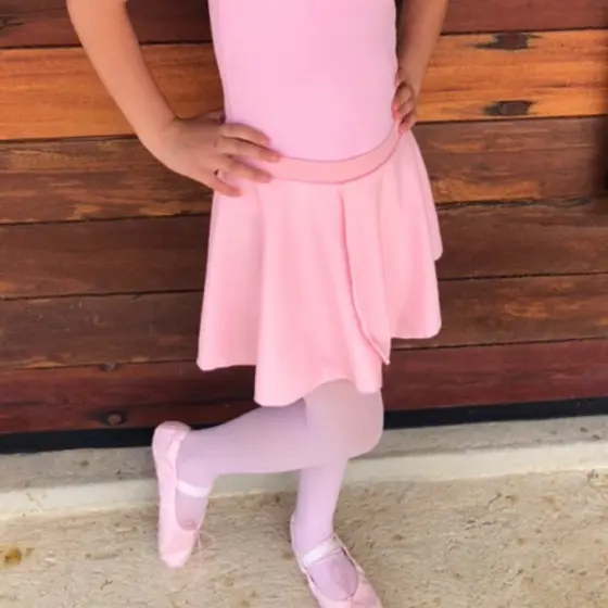 Saia Com Cós Ballet Saia Bailarina/Bale Fechada Uniforme Ballet Dança Jazz Saia Ballet Infantil Adulto