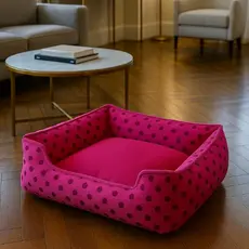 Cama para cachorro e gato pet Fibra Siliconada com ziper Tamanho G