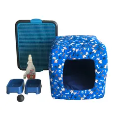 Kit Toca 3 em 1 Estampada pra cachorro Cachorro Xixi Sim/Não Completo P ao GG