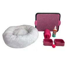 Kit nuvem felpuda para cachorro e gato pet super macia P a G