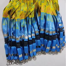 Cordão para crachá Personalizado 20mm fazemos sua arte
