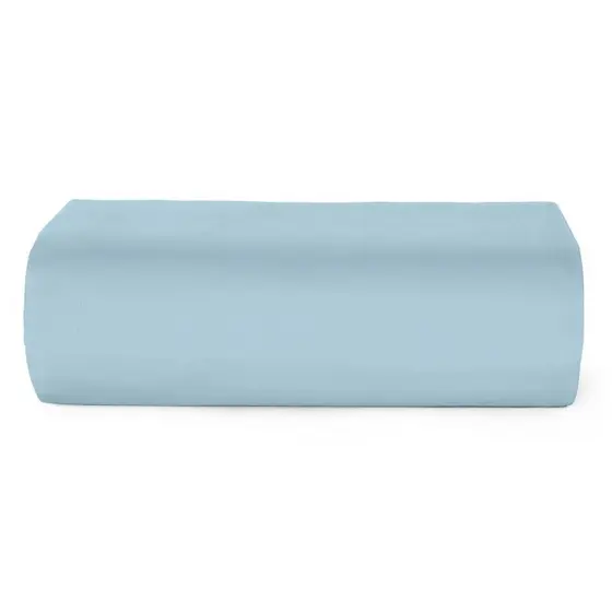 Lençol com elástico para cama de solteiro Teka coleção Crystal 100% algodão