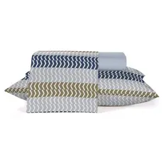 JOGO DE CAMA SOLTEIRO 3 PEÇAS TEKA CRYSTAL 100% ALGODÃO .