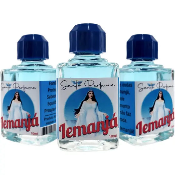 Perfume Iemanjá 10ml Da Santo Perfume, Abre Caminhos e Portas na Sua Vida. Odoya Iemanjá!