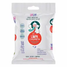 Limpa Chupeta Bico Lenços Higienizadores umedecido Likluc Pikluc