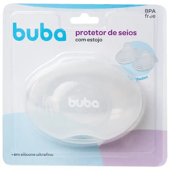 Protetor De Silicone Para Seios Mamilo Bico Seio Peito Amamentação Original Buba