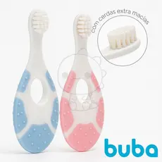 Escova de Dente Buba Infantil Escova bebê dentinhos escovinha de dente