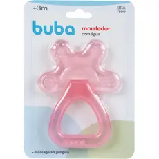 Mordedor Com Água e chocalho Rosa Buba