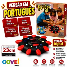 Jogo De Palavras Stop Trava Letras Com Temporizador 10 Segundos Versão Grande Cartas Em Português