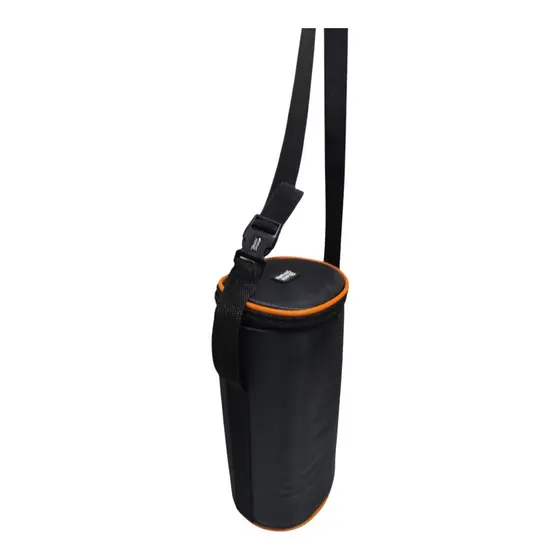 Bolsa Térmica 4 Latas Cooler Térmico 8h Praia Camping Viagem Marmita Lanche Resistente Black Savana
