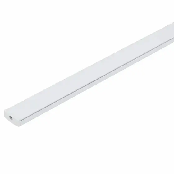 Perfil Aluminio Sobrepor Slim 1 Metro P/ Fita Led 17x7mm