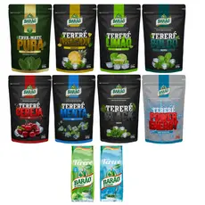 Kit 2 Erva Mate Terere Black Barão 500g cada Escolha o sabor Erva sempre fresca
