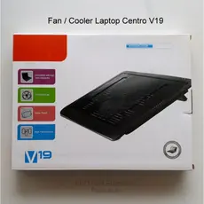 Cooler Notebook Base Suporte Mesa Refrigeração Ventilação V19
