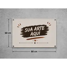 Faixa Banner Personalizada 60x80 com Ilhós