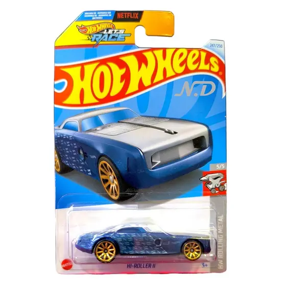 Hot Wheels Hi-Roller II Mattel HRY94 Azul