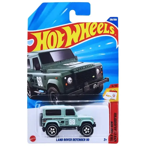 Hot Wheels Land Rover Defender 90 Verde JBC16 Mattel