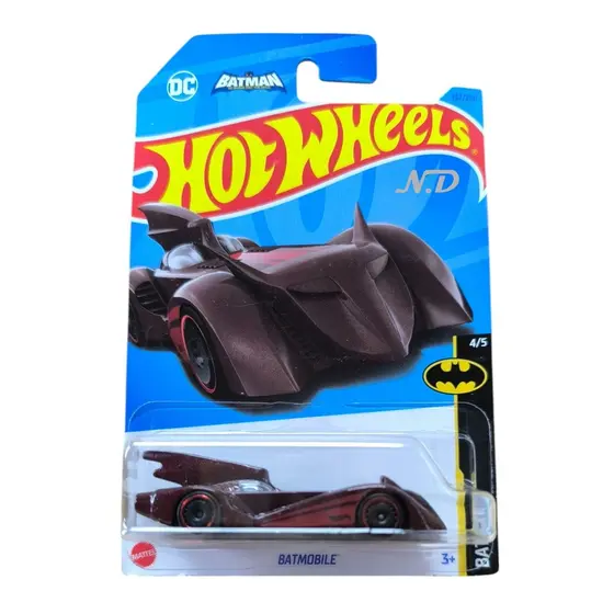 Hot Wheels BATMOBILE Batman Roxo Mattel hkg98