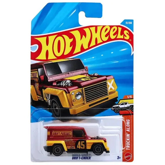Hot Wheels Drift-Ender Vermelho JJH90 Mattel