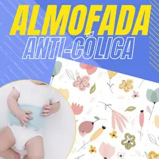 Almofada Térmica - Bolsa de ervas e sementes CÓLICAS para bebês - 100% Natural - Reutilizável
